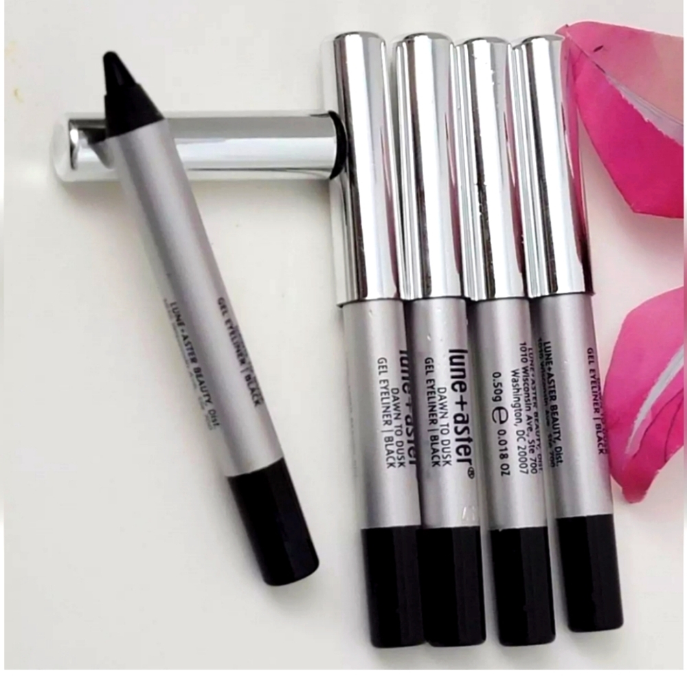 5 pkLUNE+ASTER DAWN TO DUSK GEL EYELINER 0.018 OZ BLACK MINI